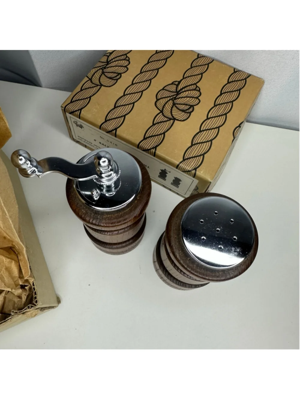Vintage New In Box NIB Westwood Impco Brown & Silver 4